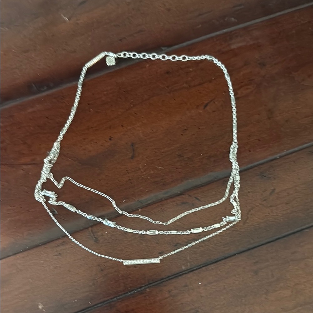 Kendra Scott Silver Multi-Strand Necklace